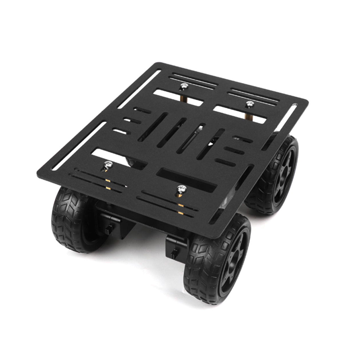 Image of 4WD Chassis Car Kit Aluminum Alloy Frame TT Motor Smart Robot