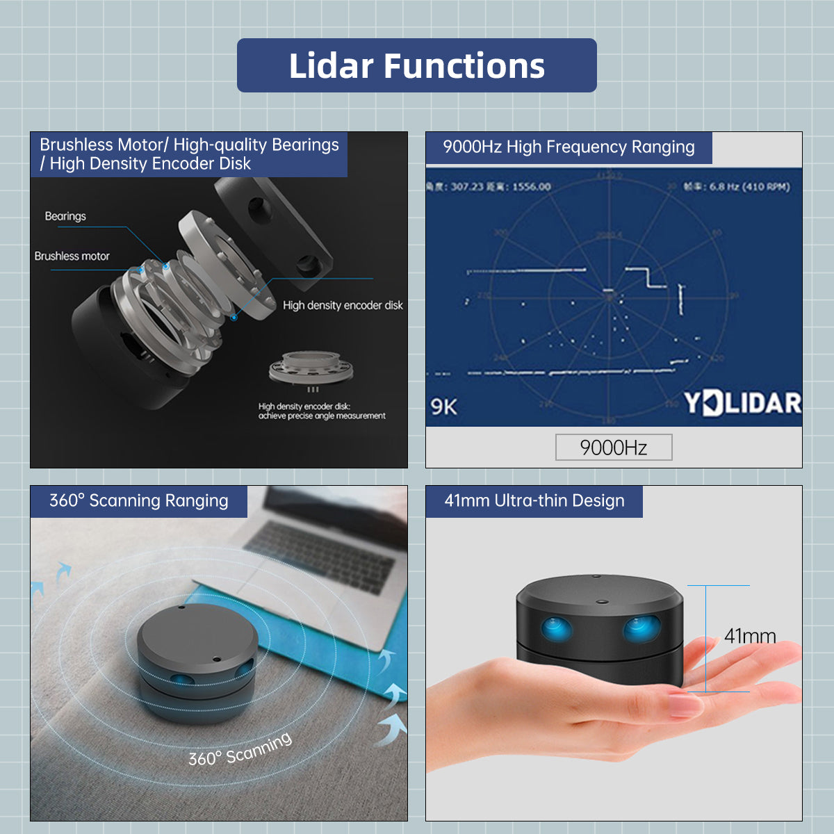 Image of AI Tool for VEX AI Robotics Competition VAIRC Depth Camera LiDAR Robot Programming