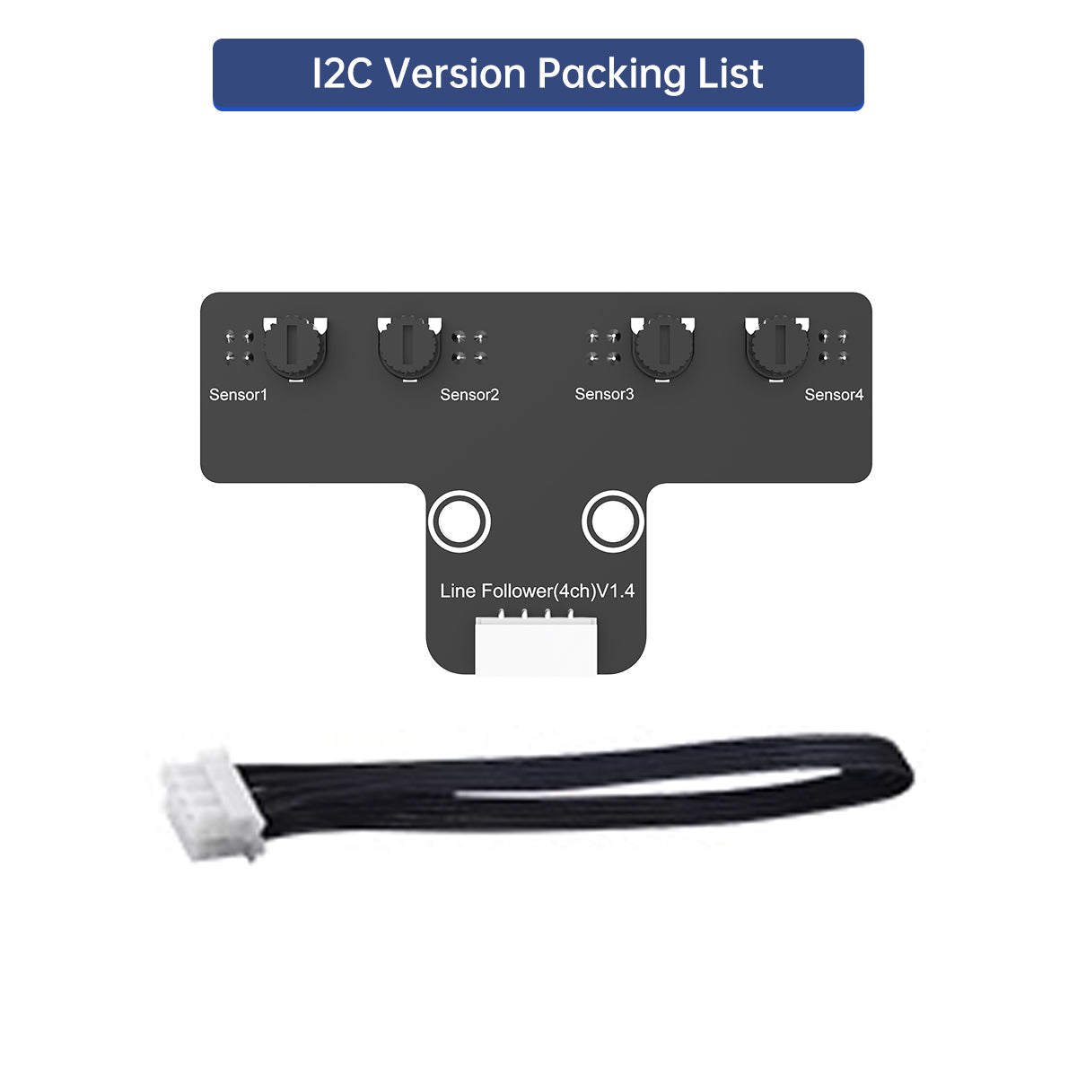 Image of 4-Channel IR Line Follower Sensor Module Tracking Obstacle Avoidance