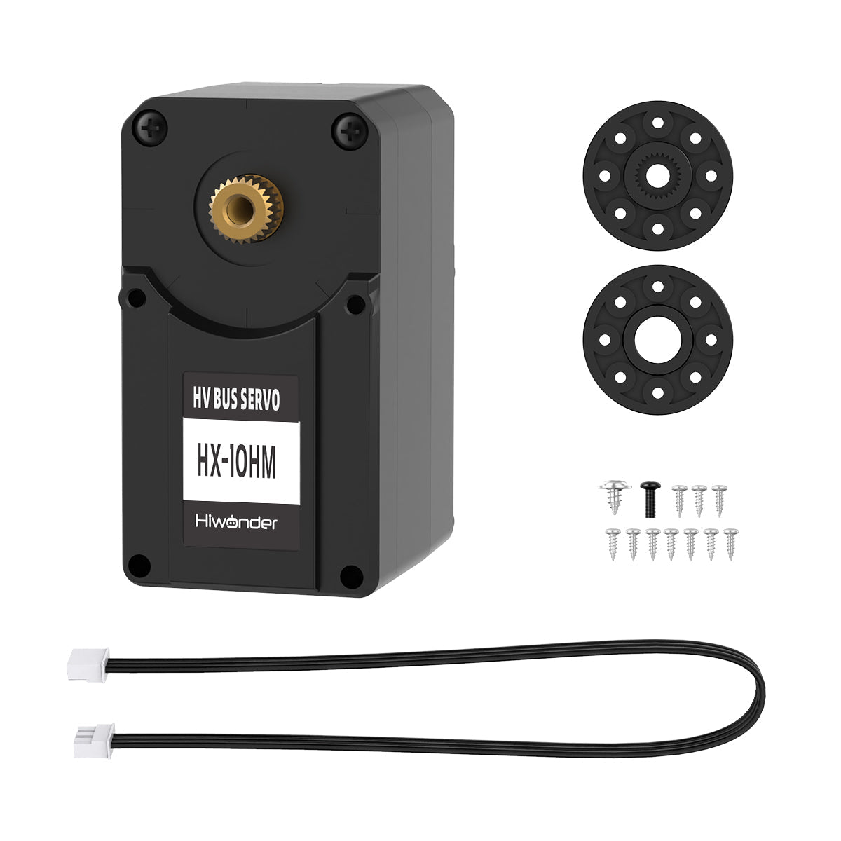 Image of Hiwonder HX-10HM Magnetic Encoder Serial Bus Servo Double Shaft 10KG 360°