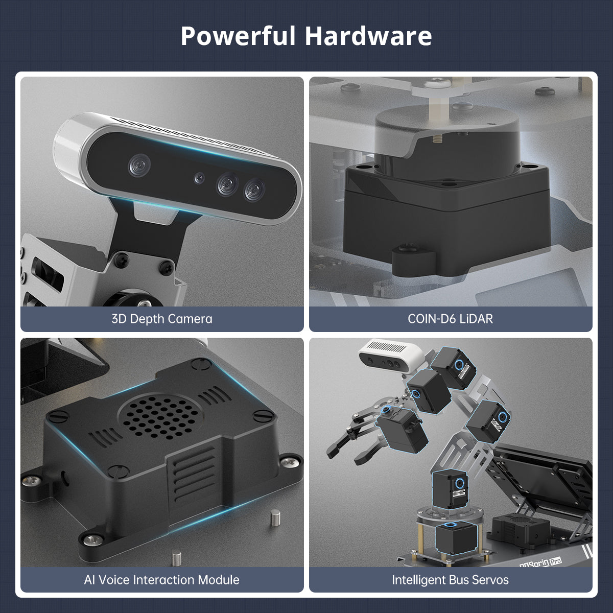 Image of ROSOrin Pro depth camera lidar