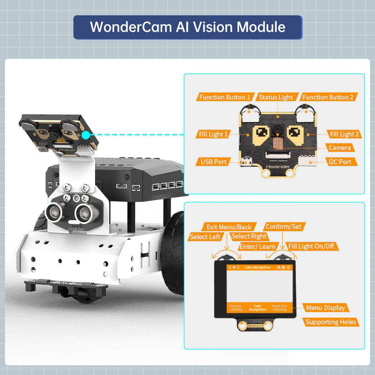 Image of AiNova Smart Vision Robot Car
