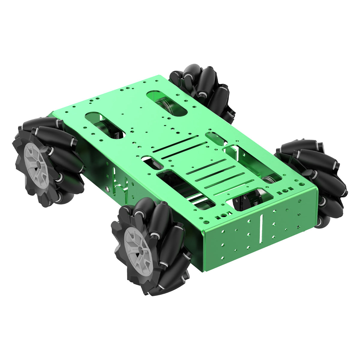 Image of Large Metal 4WD Vehicle Chassis 12V Encoder Geared Motor