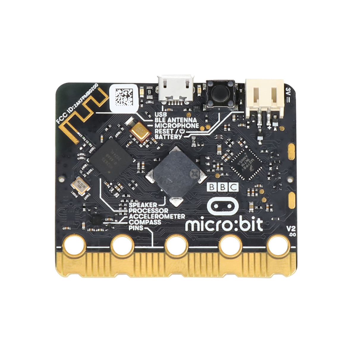 Image of Hiwonder BBC micro:bit V2.0 Built-In Speaker & Microphone STEM Education