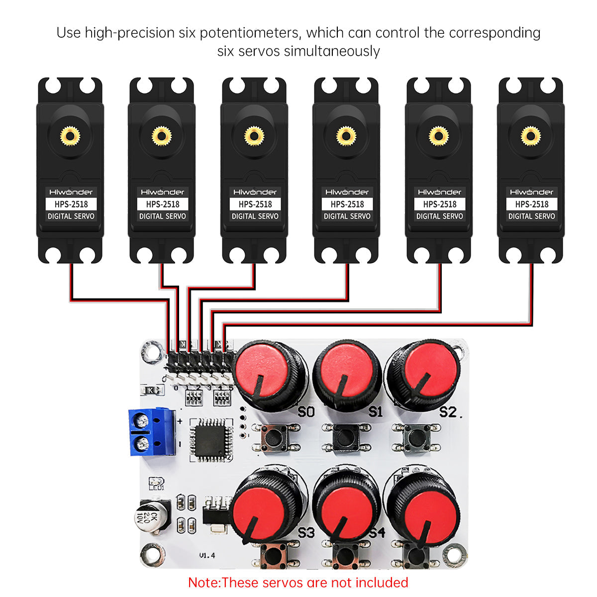 Image of 6 Channel Digital Servo Tester with Over-Current Protection