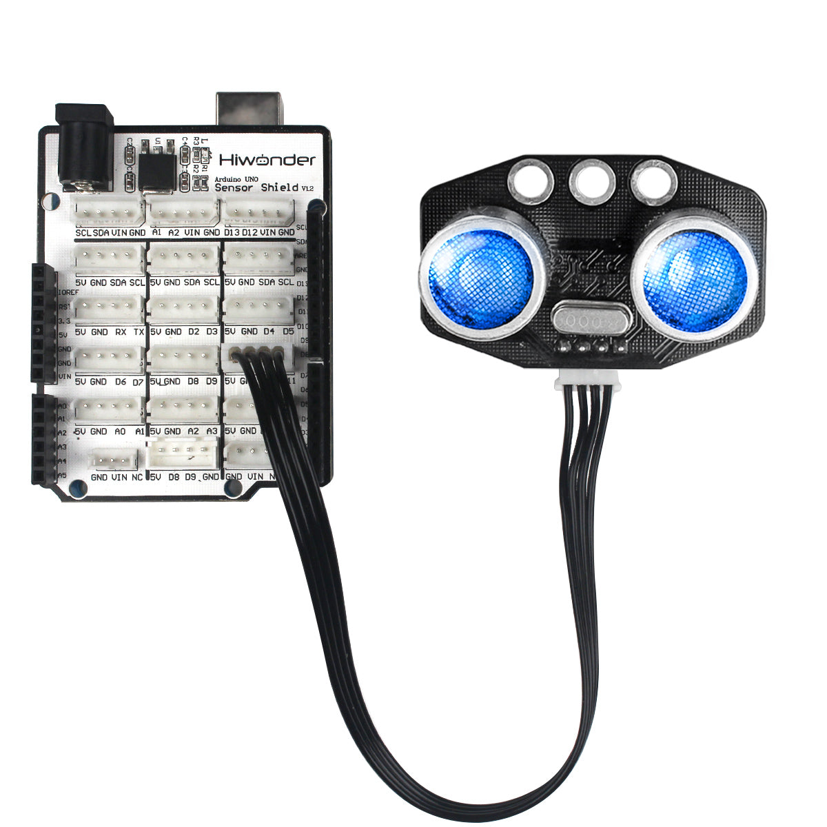 Image of 4Pin Wire for Sensor Connection and Robot Kit