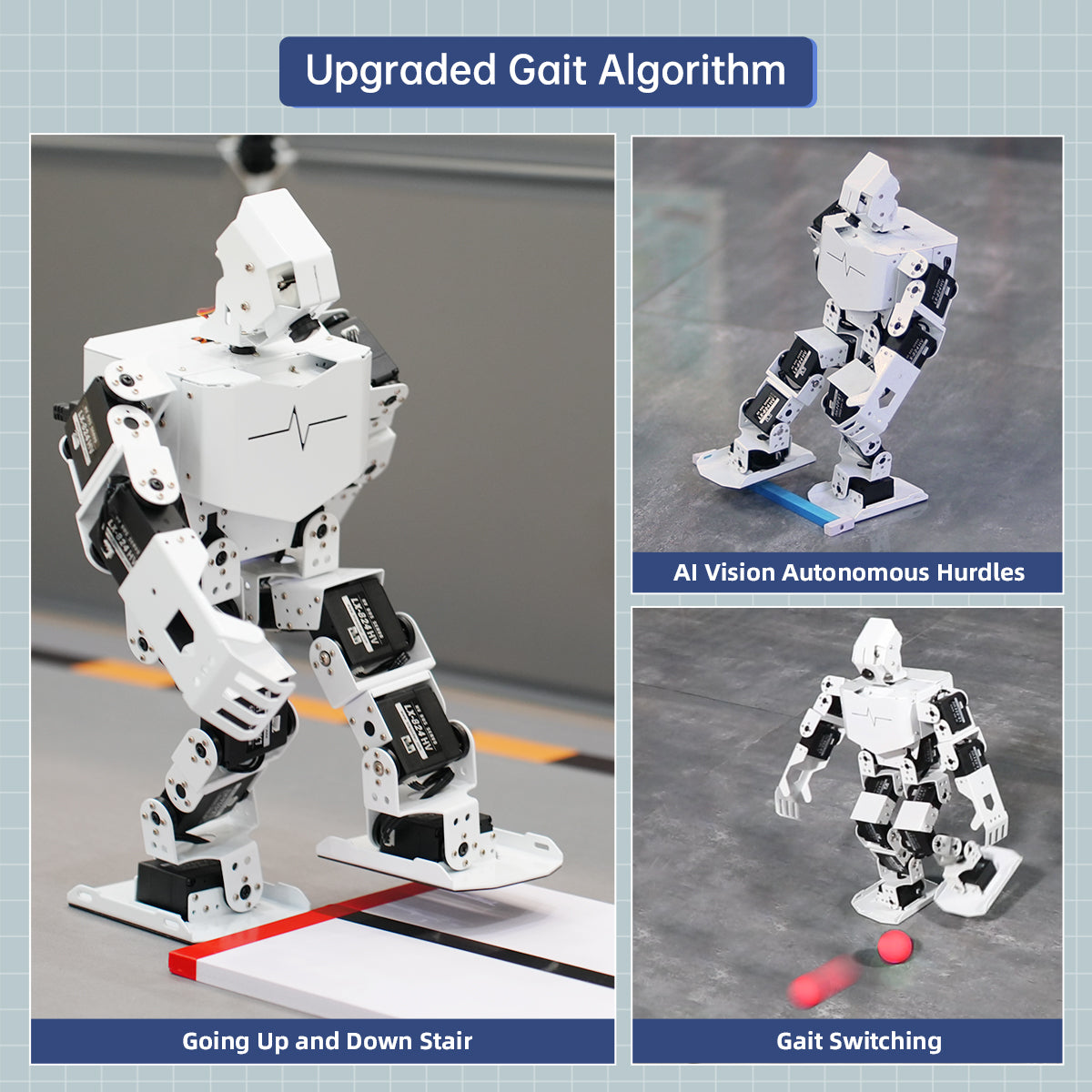 Image of TonyPi Pro AI Humanoid Robot – Raspberry Pi 5, ChatGPT, Vision & Voice