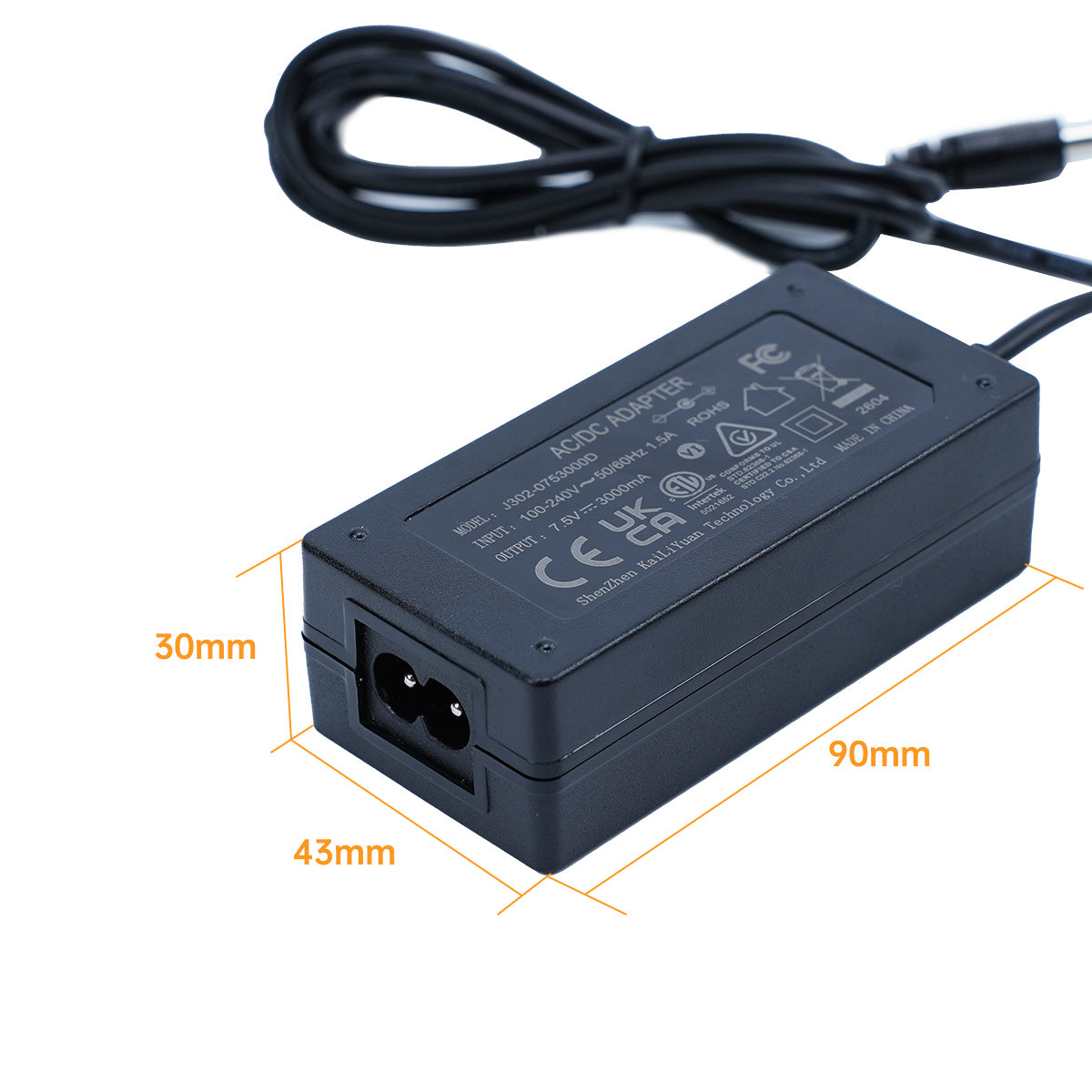 Image of Power Supply Adapter for Robot Arm DC 7.5V 3A