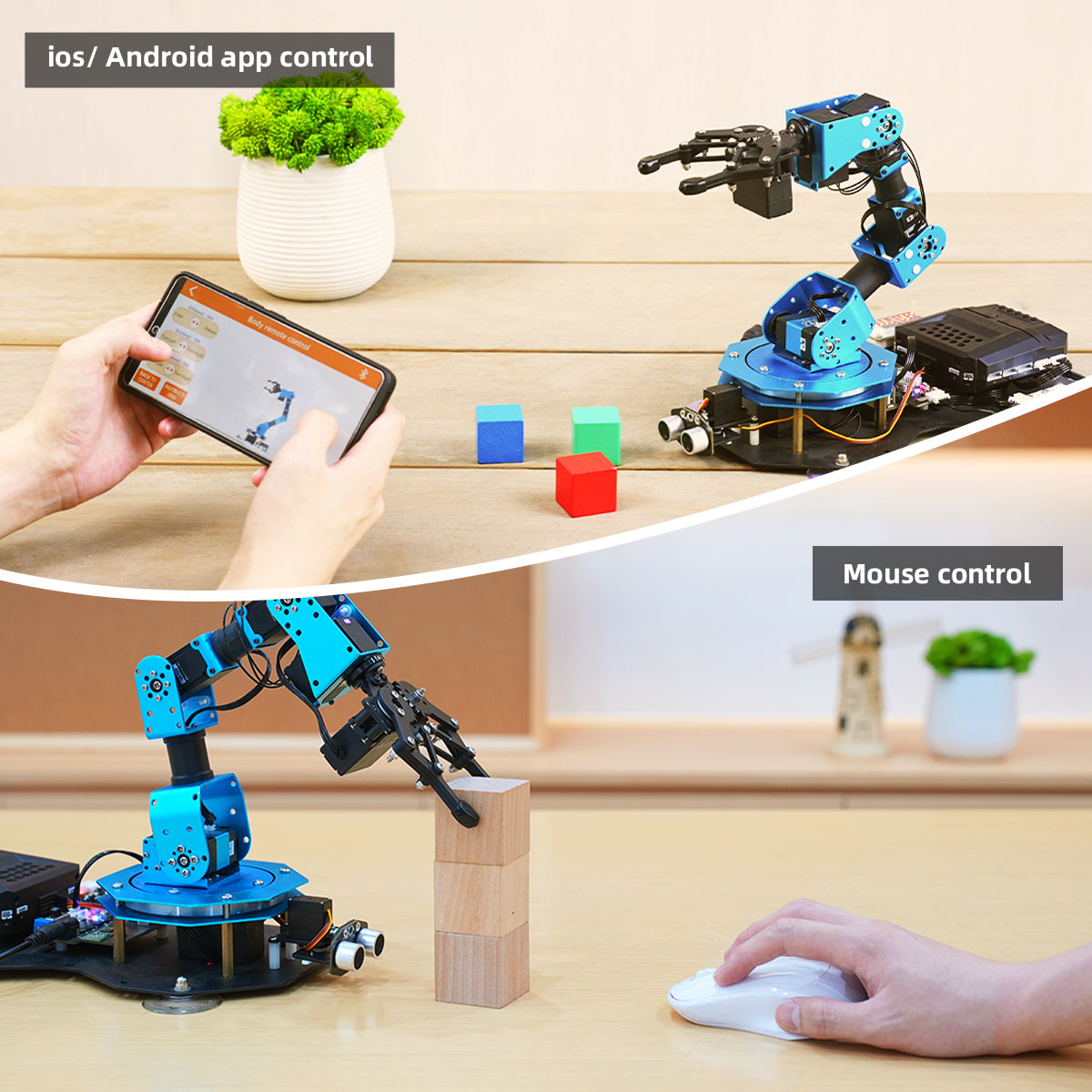 Image of xArm 2.0 Intelligent Robotic Arm Scratch & Python Programmable Kit