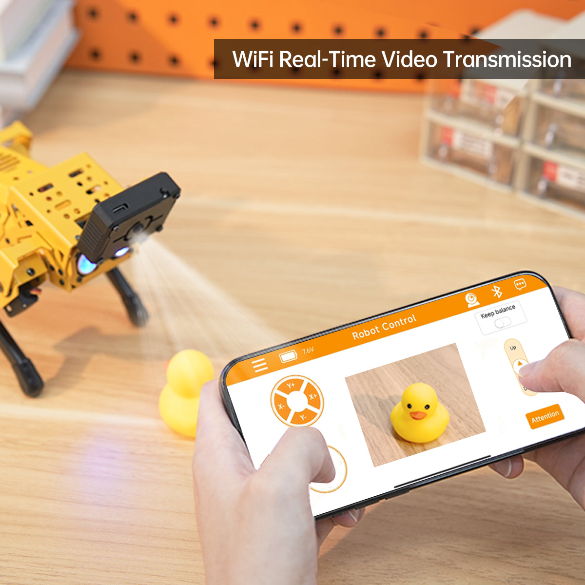 Image of ESP32-S3 AI Vision Module WiFi Video Transmission Face Color Recognition Dual-Mode