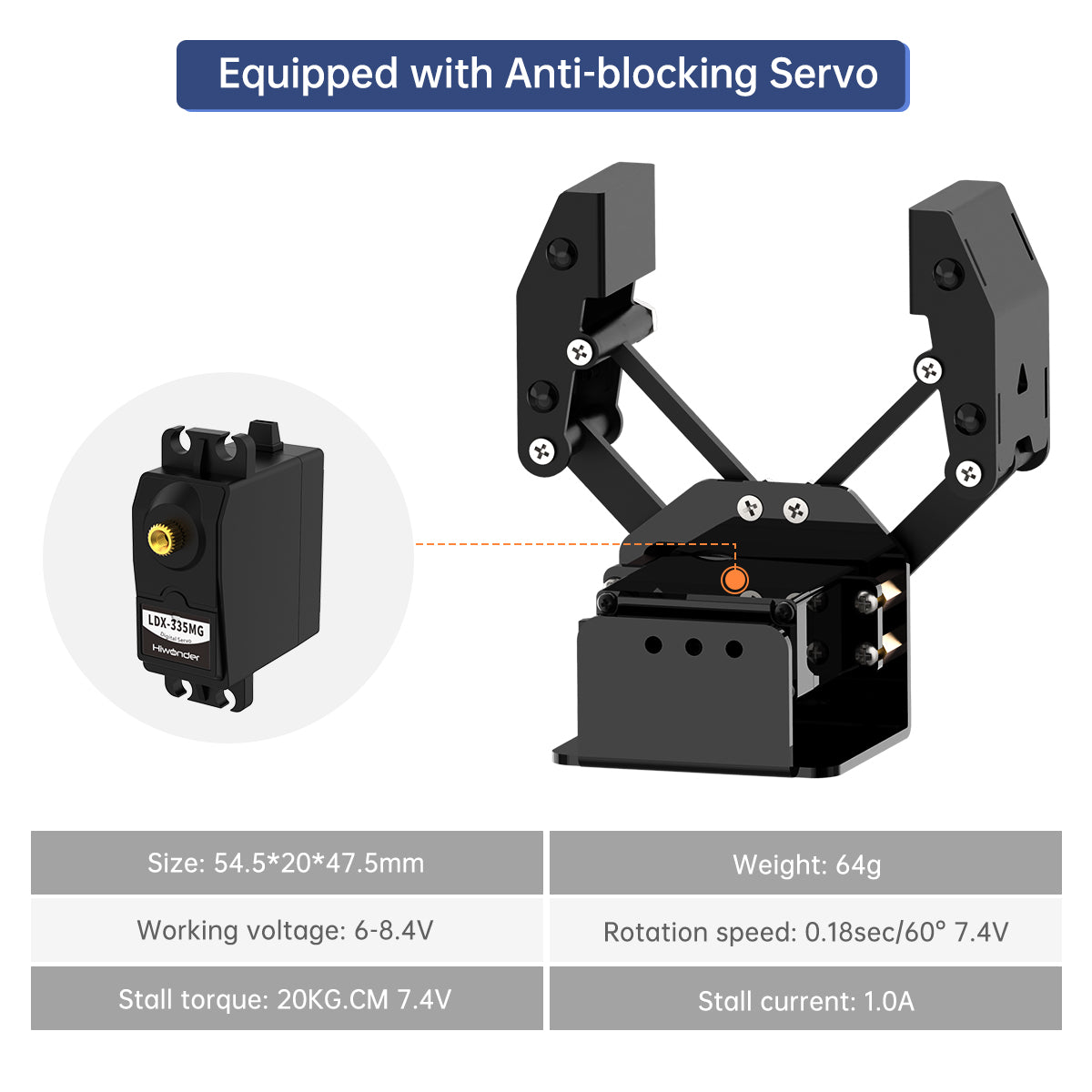 Image of BigClaw Mechanical Gripper for Robot DIY