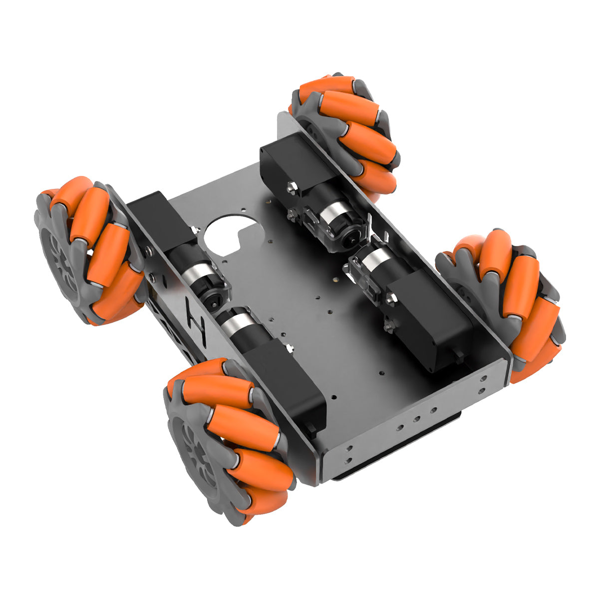 Image of Mecanum Wheel Chassis Car Kit TT Motor Aluminum Alloy Frame