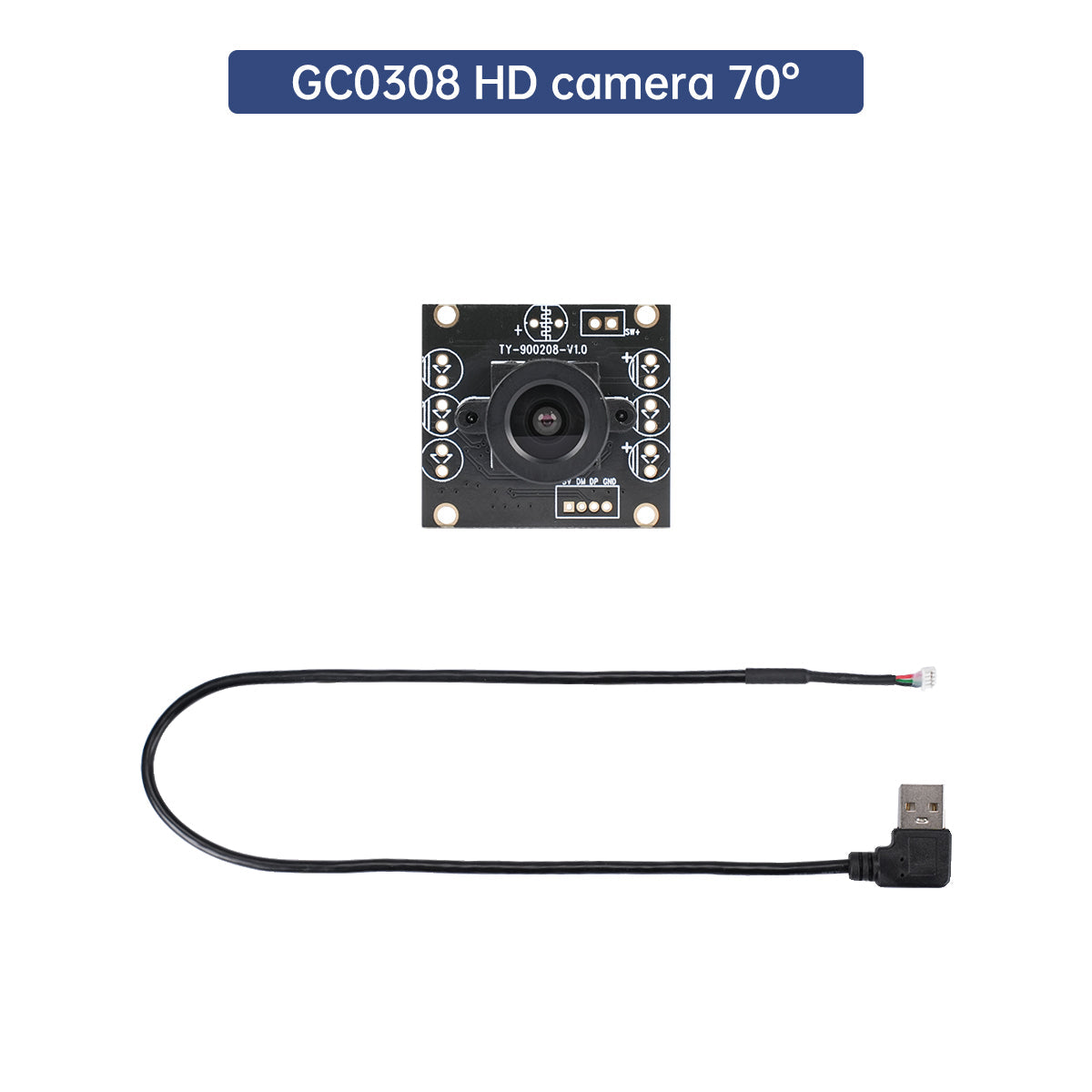 Image of USB Wide-angle Camera Jetson Nano Raspberry Pi 5 Driver-free Smart Car ROS Robot