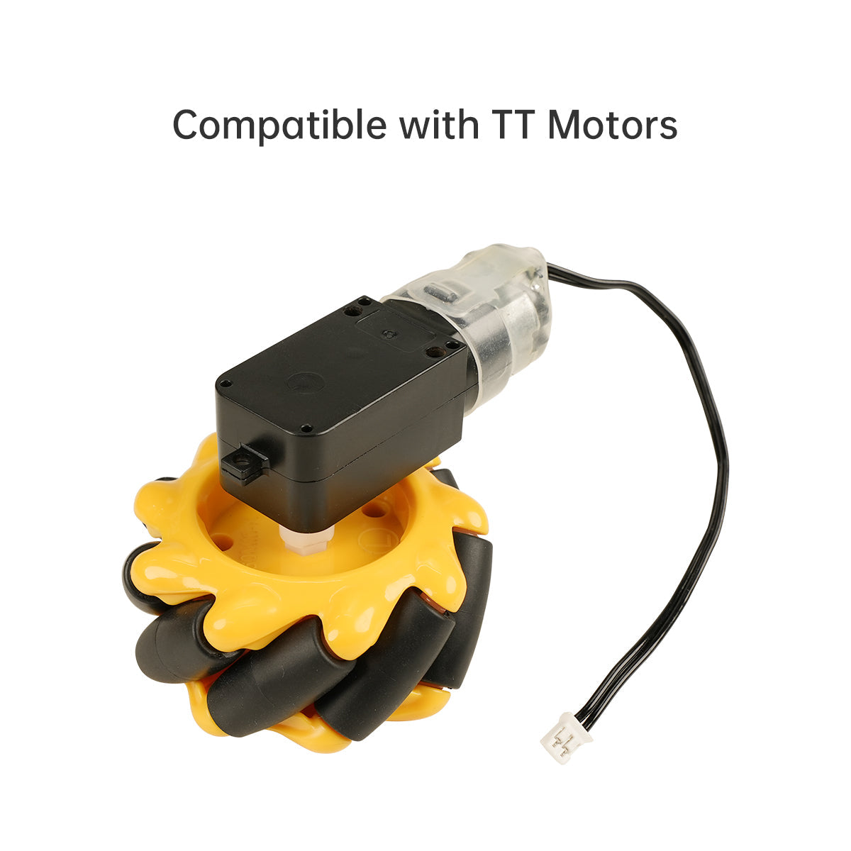 Image of Mecanum Wheel 60mm Omnidirectional Smart Robot Car (yellow)