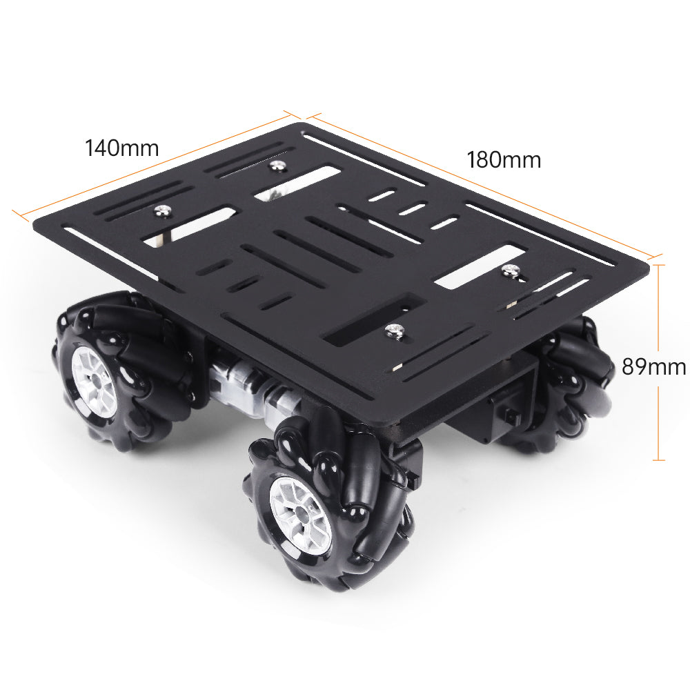 Image of Mecanum Wheel Smart Chassis Car Kit Unassembled