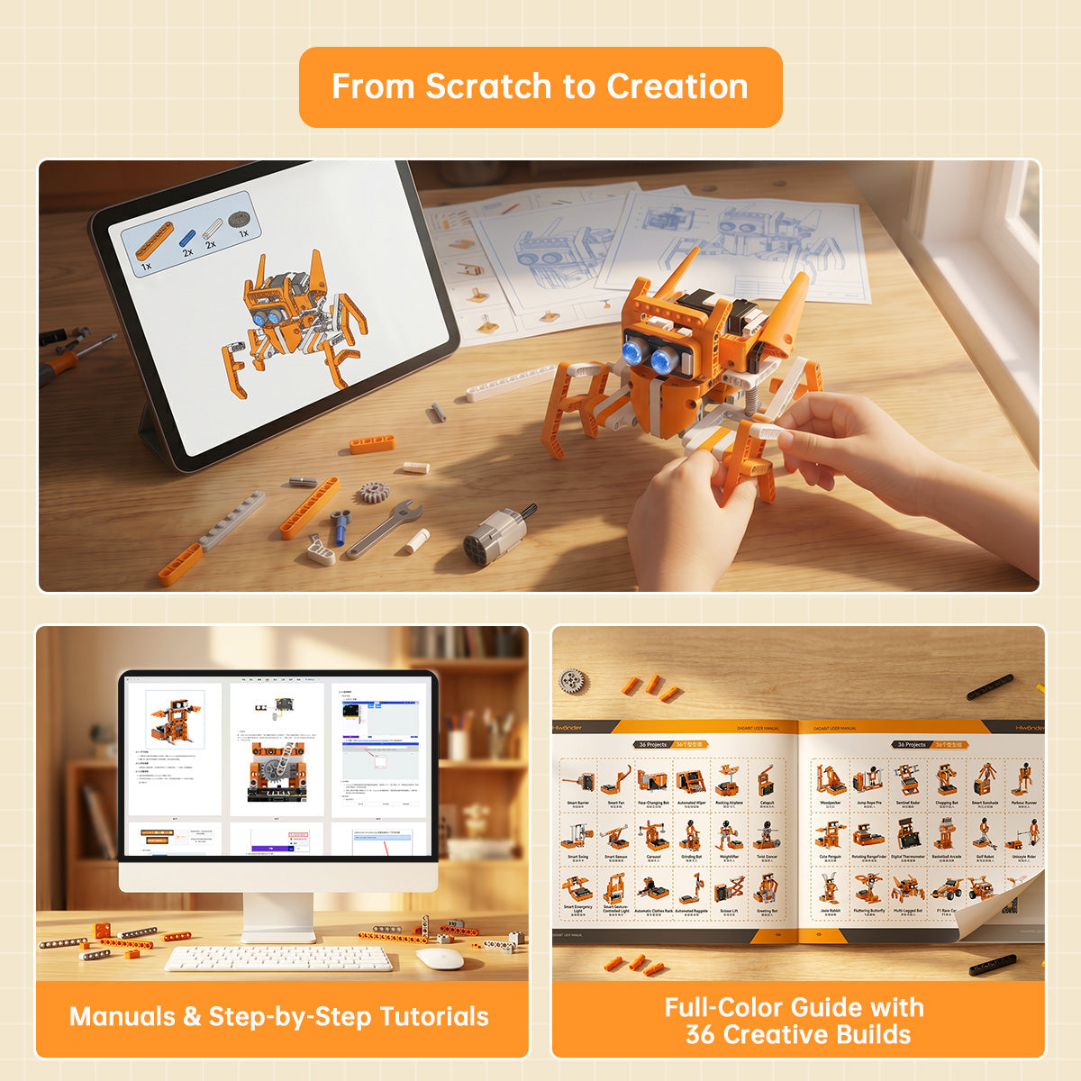 Image of DaDa:bit V2 Programmable Robotics Electronic Block Kit micro:bit V2 Expansion Board