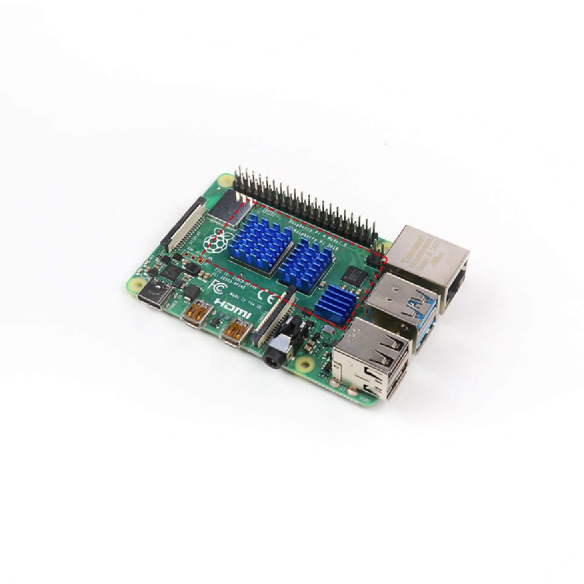 Image of Heat Sink Kit Special for Raspberry Pi 4B 3 pcs