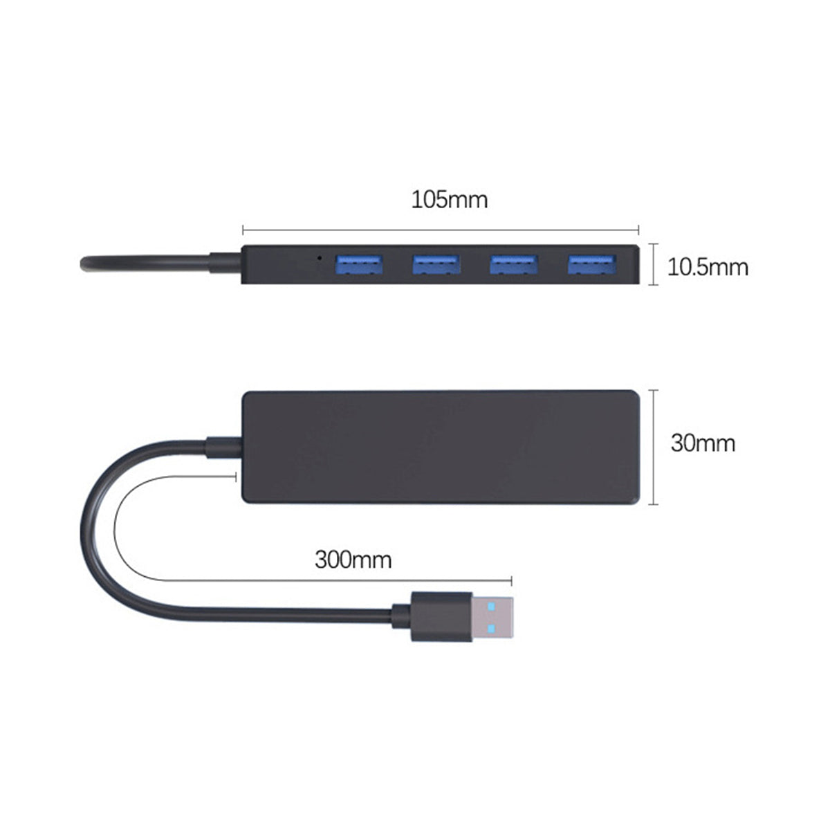 Image of USB3.0 HUB Extender Compatible with ROS Robot Car Raspberry Pi Jetson Boards