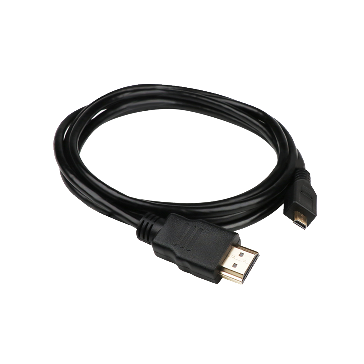 Image of Micro-HDMI to HDMI Adapter Cable for Raspberry Pi 4B 1.5M 4K Display Connector