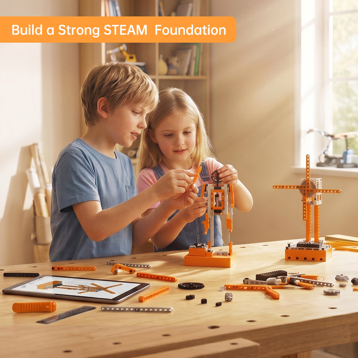 Image of DaDablock Programmable Building Block Kit ESP32 Sensor Expansion LEGO Scratch Python