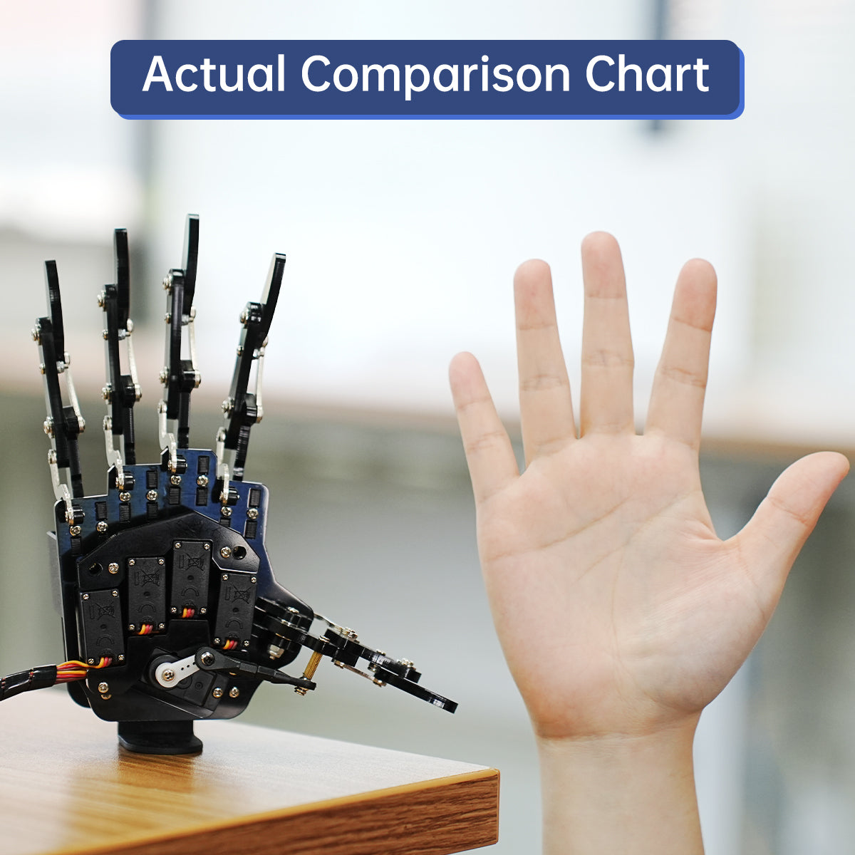 Image of uHand Robotic Hand Fingers Move Individually for Robot DIY