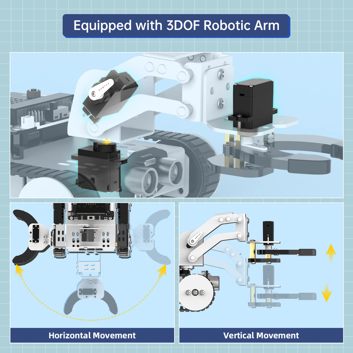 Image of Qtruck Programmable Educational Robot micro:bit Series