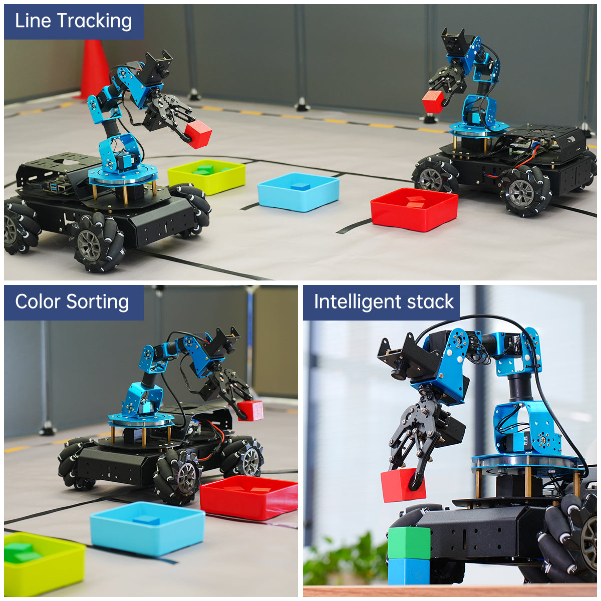 Image of ArmPi Pro ROS robotic arm robot car