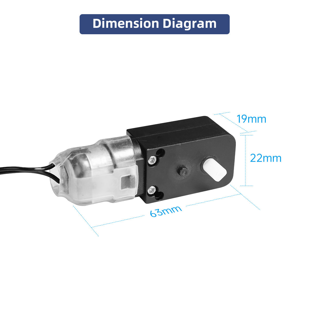 Image of High Quality TT Motor Plastic Shaft 3V-6V 150RPM Ratio 1:42 for Smart Car
