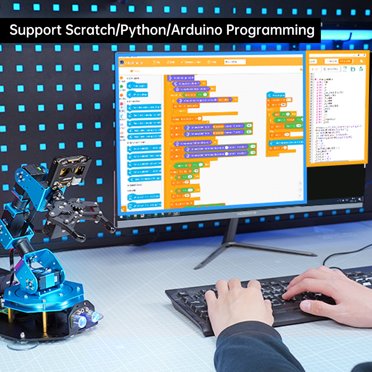 Image of xArm AI Desktop Programmable Robot Arm AI Vision Voice Arduino Scratch Python