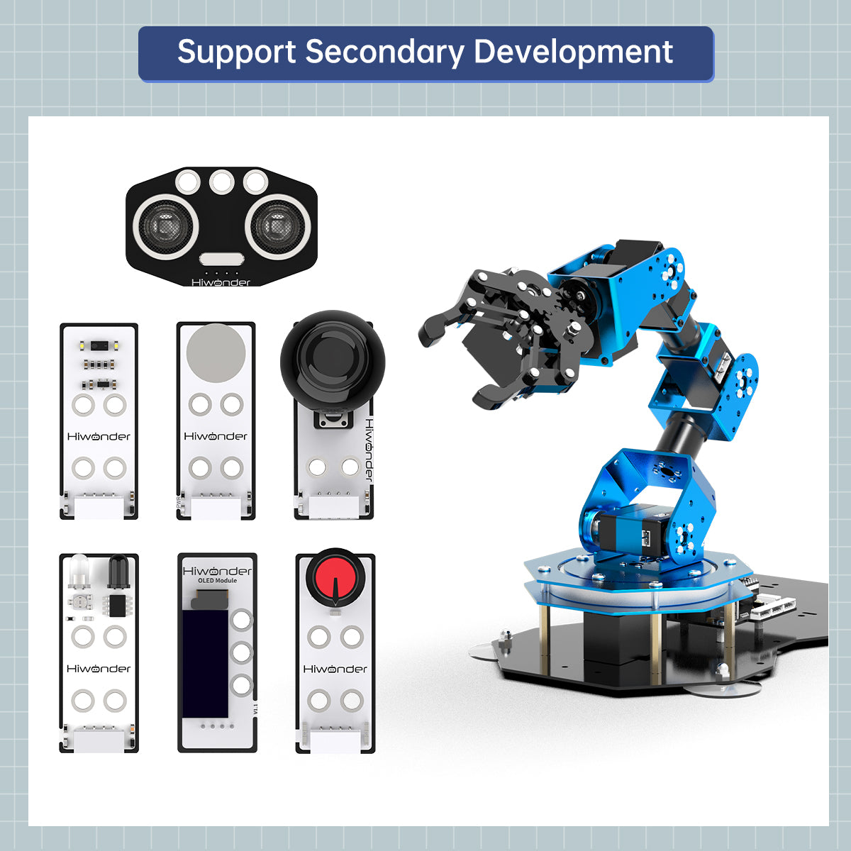 Image of xArm ESP32 Bus Servo Robotic Arm Python Programmable