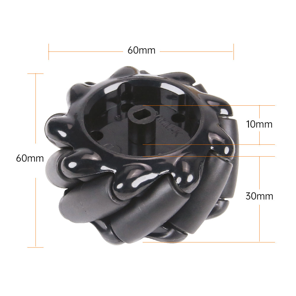 Image of Mecanum Wheel Smart Chassis Car Kit Unassembled