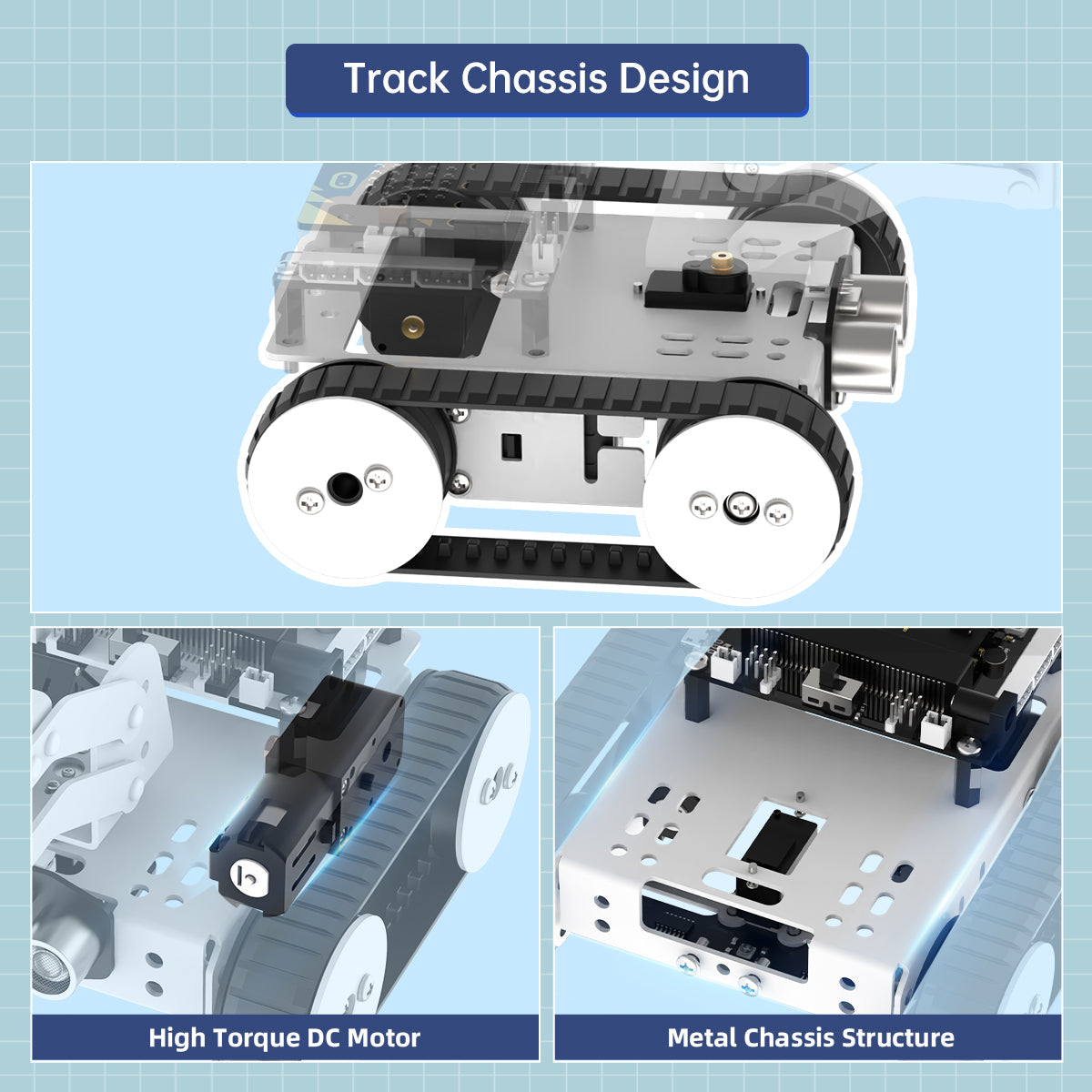 Image of Qtruck Programmable Educational Robot micro:bit Series
