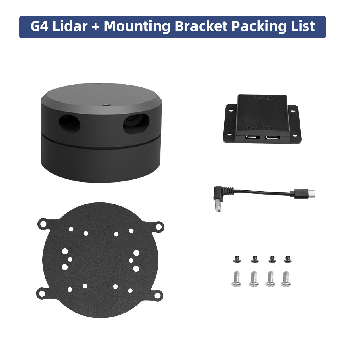 Image of YDLIDAR G4 Lidar Triangulation 360 16m Scan Ranging for ROS Robotics