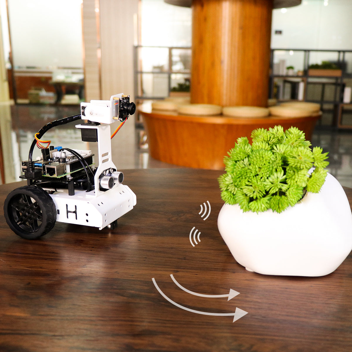 Image of GoGoPi Raspberry Pi 5 Intelligent Vision Robot Car