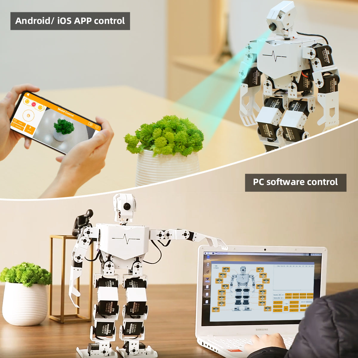Image of TonyPi AI Humanoid Robot – Raspberry Pi 5, ChatGPT, Vision & Voice