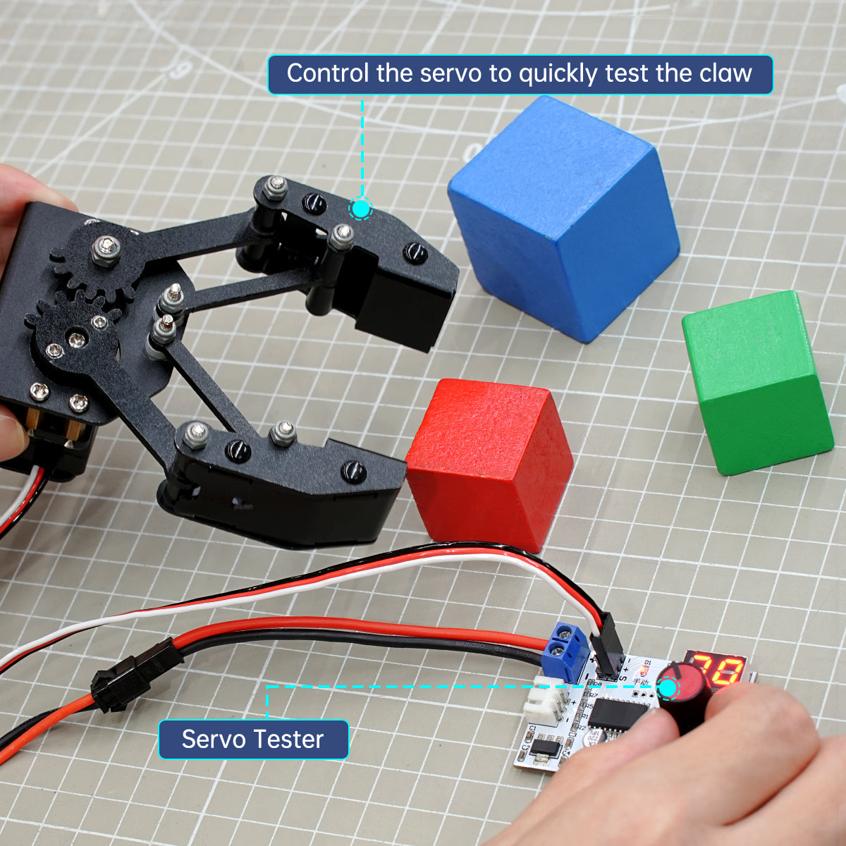 Image of BigClaw Mechanical Gripper for Robot DIY