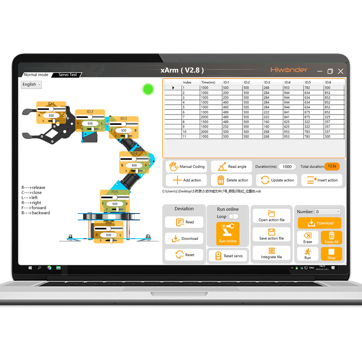 Image of xArm 2.0 Intelligent Robotic Arm Scratch & Python Programmable Kit