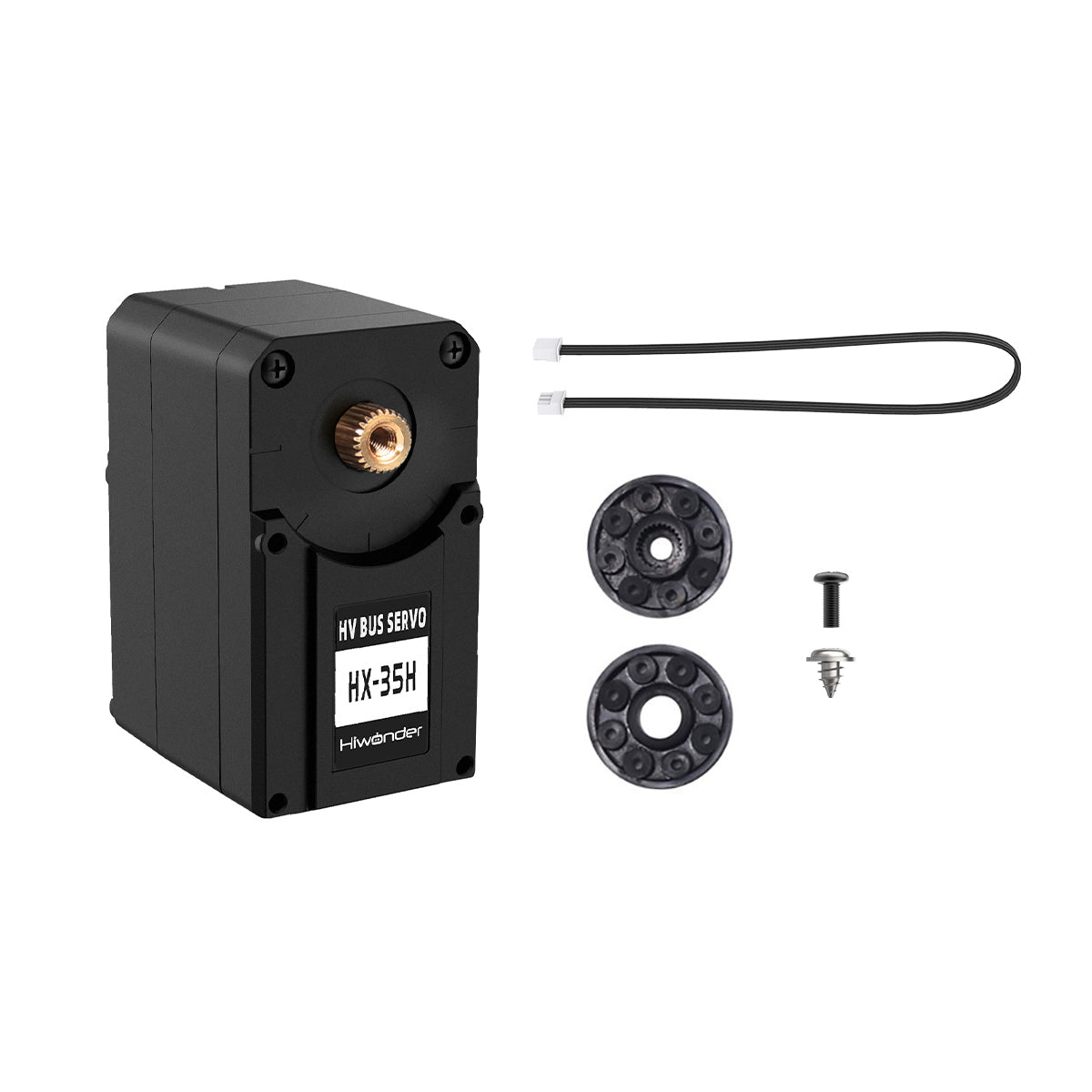 Image of Hiwonder HX-35H Serial Bus High Voltage Servo Double Shaft 35KG Data Feedback