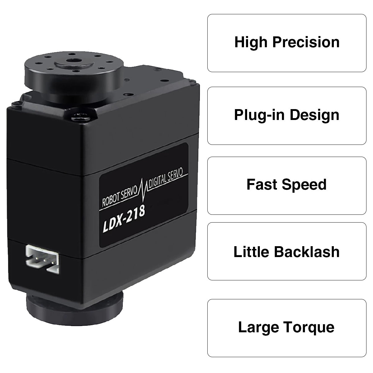 Image of LDX-218 Full Metal Gear Digital Servo Dual Ball Bearing 180