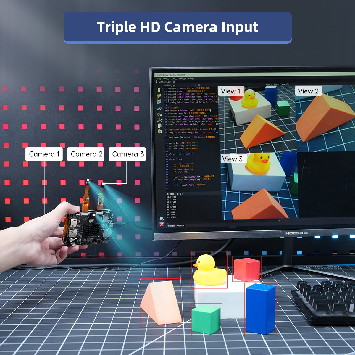 Image of CanMV K230 AI Development Board AI HD Camera 6T Computing Power