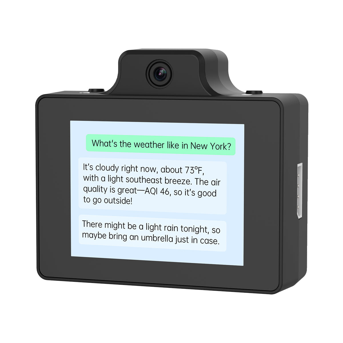 Image of WonderLLM Large AI Language Model AI Vision Smart Chat Module ESP32 Camera