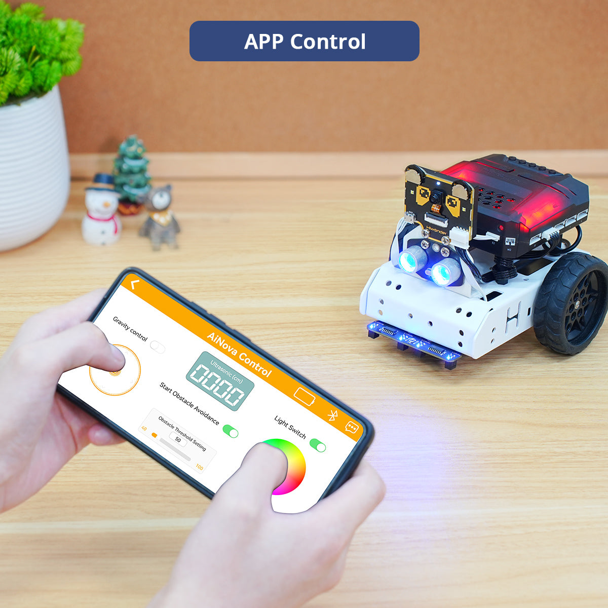 Image of AiNova Smart Vision Robot Car