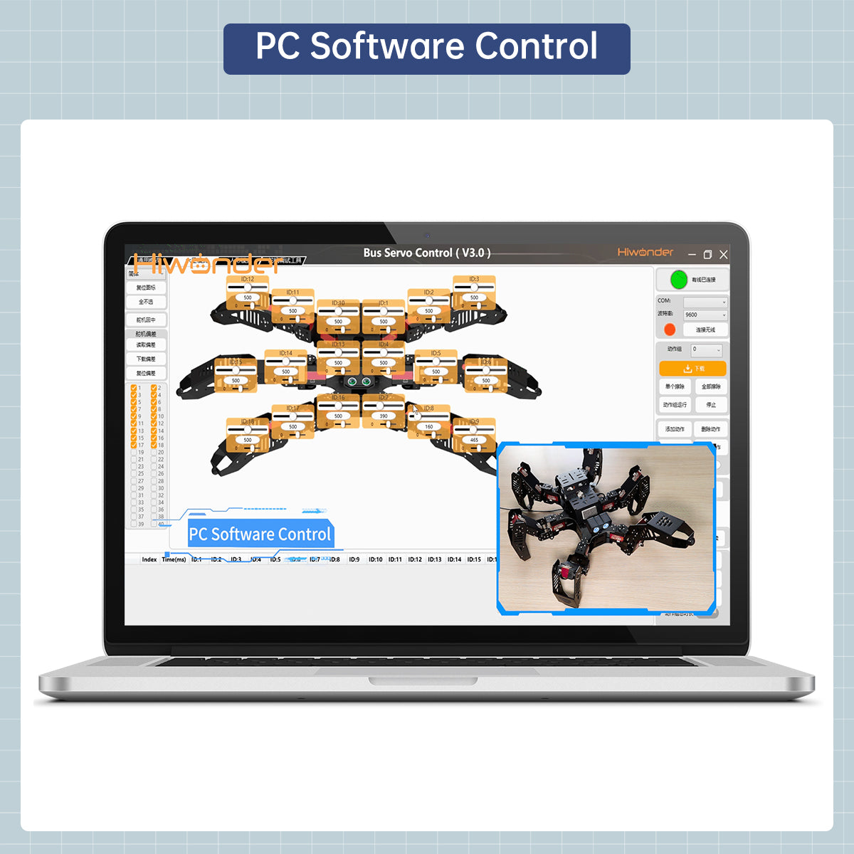 Image of Spiderbot Arduino Coding Robot with AI Voice Control