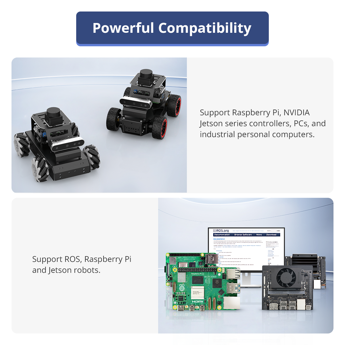 Image of Binocular Depth Camera Angstrong Nuwa-HP60C ROS Robot 3D Vision Mapping Navigation