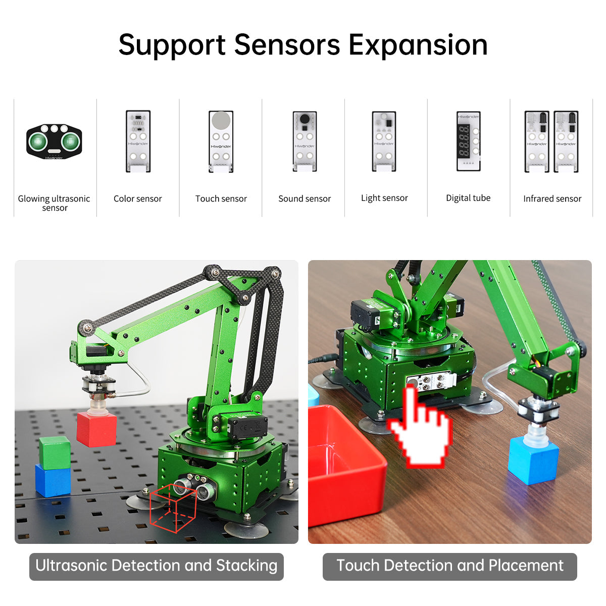 Image of MaxArm Open Source Robot Arm ESP32 Python Arduino Inverse Kinematics