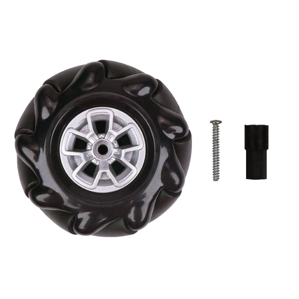 Image of Mecanum Wheel 60mm High Hardness Plastic Wheel for Robot Car DIY (black)