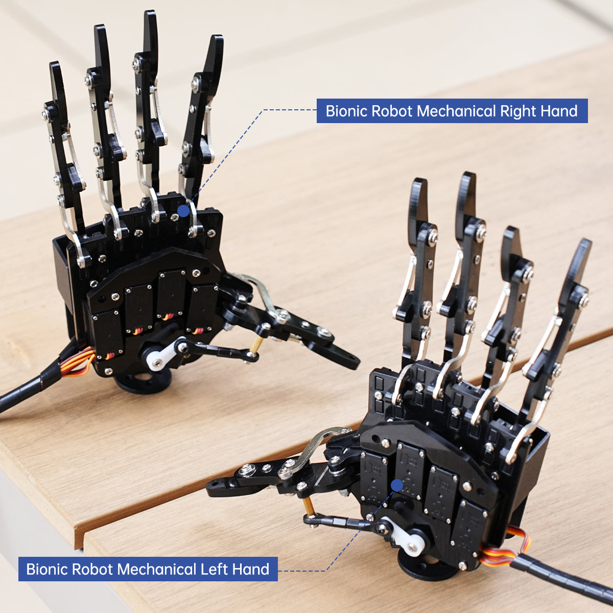 Image of uHand Robotic Hand Fingers Move Individually for Robot DIY