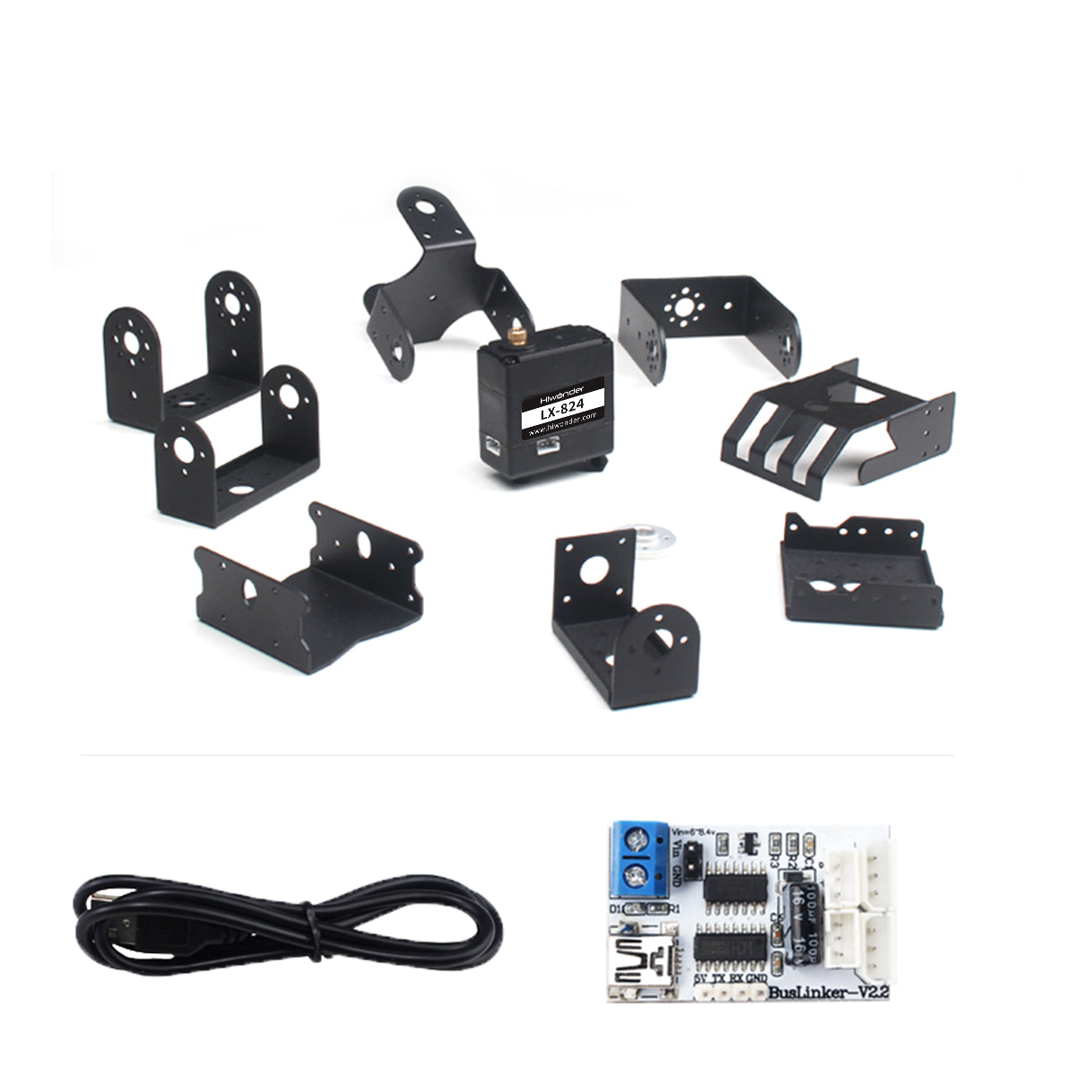 Image of LX-824 Intelligent Three-Connectors Serial Bus Servo with Feedback