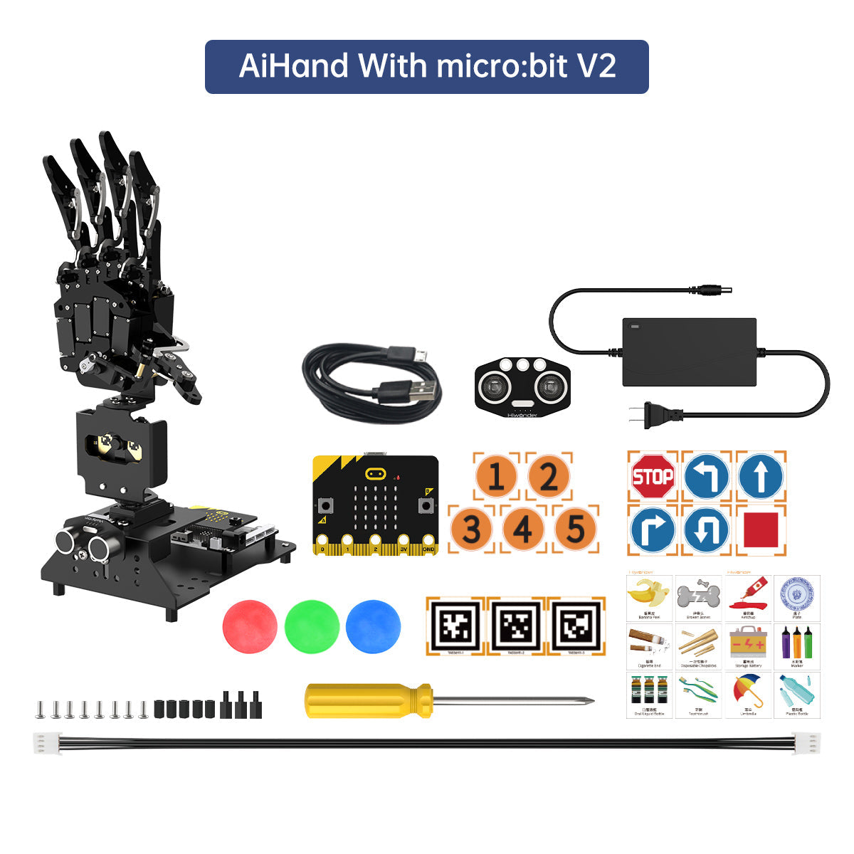 Image of AiHand — With micro:bit V2