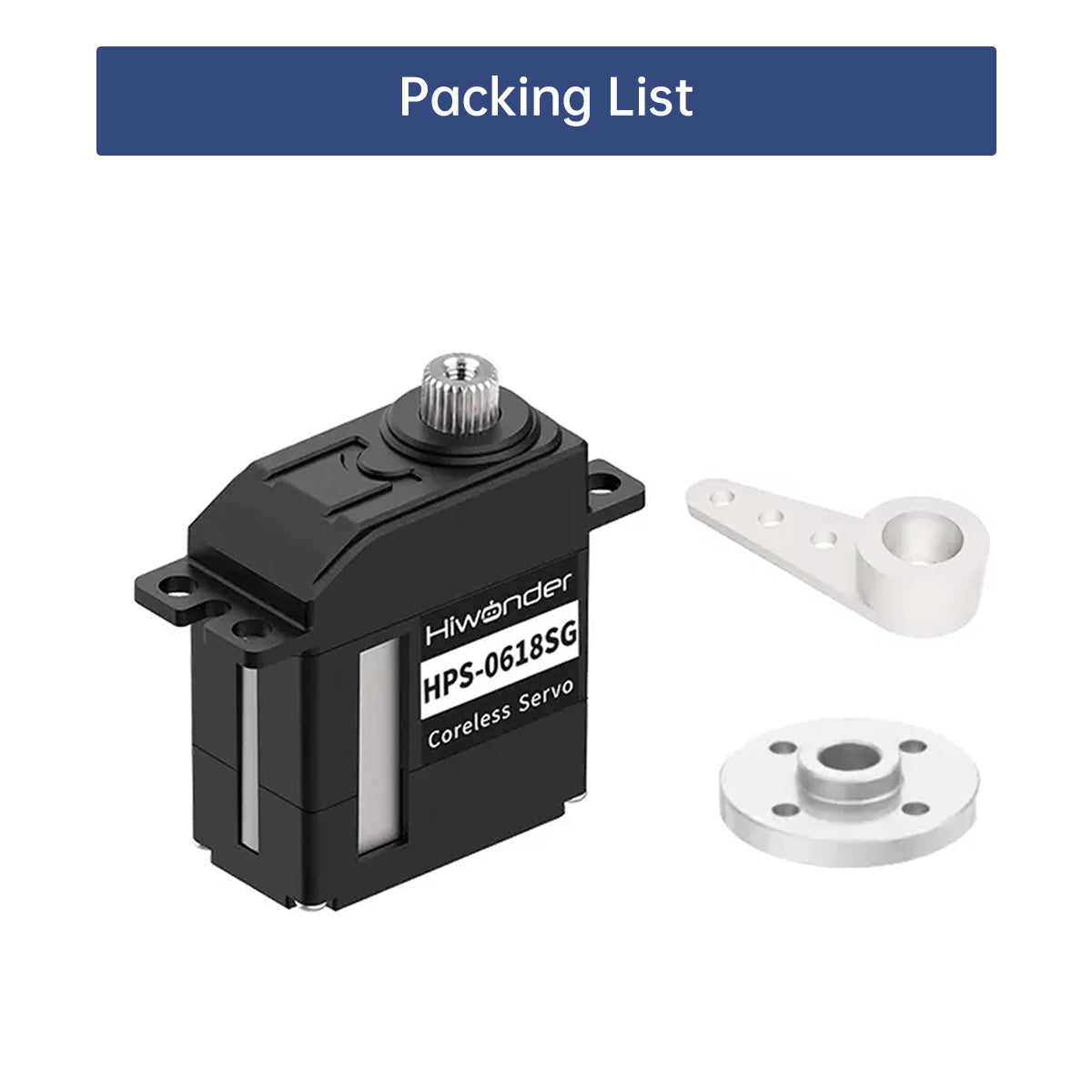 Image of HPS-0618SG Micro Coreless Digital Servo for Quadruped Robot Dog